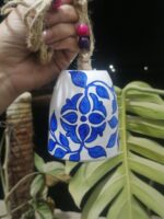 Blue pottery theme Bell