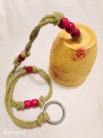 Decoupage Clay Bell (Vintage Collection) - Image 3