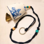 Decoupage Clay Bell (Vintage )