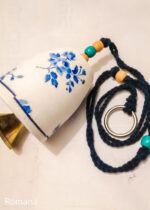 Decoupage Clay Bell (Vintage ) - Image 2