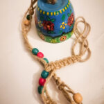 Hand Painted Clay Bell (Ethnic Collection)