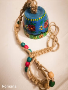 Hand Painted Clay Bell (Ethnic Collection)