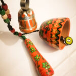 Hand Painted Clay Bell ( JHUMAR )