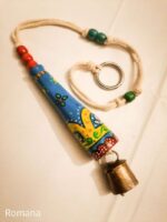 Quirky Painted Terracotta Bell