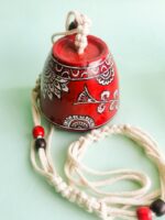 Hand Painted Clay Bell
