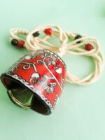Hand Painted Clay Bell