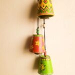 Hand Painted Clay Bell