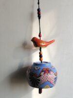 ROMANA Talavera painted clay bells - Image 3